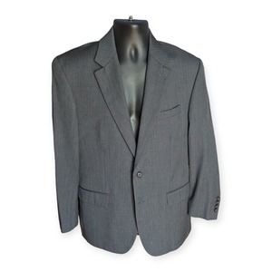 Ralph Lauren Jacket Mens 41R Gray Wool Blazer Dillards Exclusive Blue Label Coat